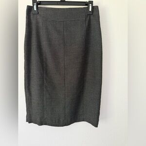 Worthington Dark Gray Pencil Skirt